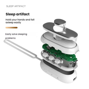 Planet Gates Smart Microcurrent Handheld Sleep Aid Anxiety Stress Relief Non-Medical Insomnia Helper Deep Relaxation Gadget Portable Home Use