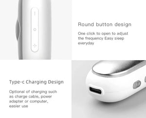 Planet Gates Smart Microcurrent Handheld Sleep Aid Anxiety Stress Relief Non-Medical Insomnia Helper Deep Relaxation Gadget Portable Home Use