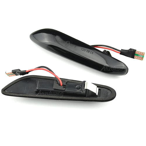 Planet Gates Smoked black 1 2 pieces Led Dynamic Side Marker Turn Signal Light Indicator Blinker Lamp Signal Lamp For BMW E90 E91 E92 E93 E60 E87 E82 E46