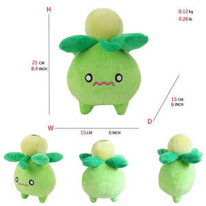 Planet Gates Smoliv Pokemon Plush Tepig Victini Snivy Emolga Scorbunny Yamper Raboot Alolan Marowak Sleeping Vaporeon Smoliv Lechonk Stuffed Toys