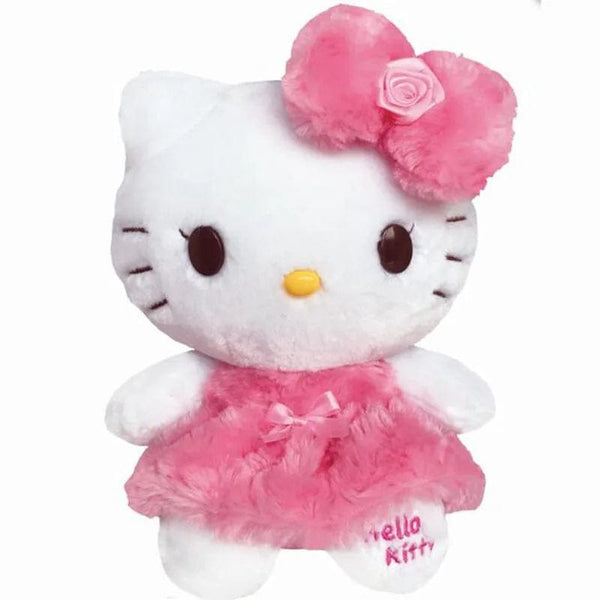 Planet Gates SNO074-22cm 22-30cm Genuine Sanrio Hello Kitty Kawaii Rose My Melody Anime Stuffed Animals Plush Doll Companion Toy Children Birthday Gift