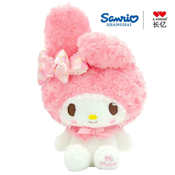 Planet Gates SNO074-22cm 22-30cm Genuine Sanrio Hello Kitty Kawaii Rose My Melody Anime Stuffed Animals Plush Doll Companion Toy Children Birthday Gift