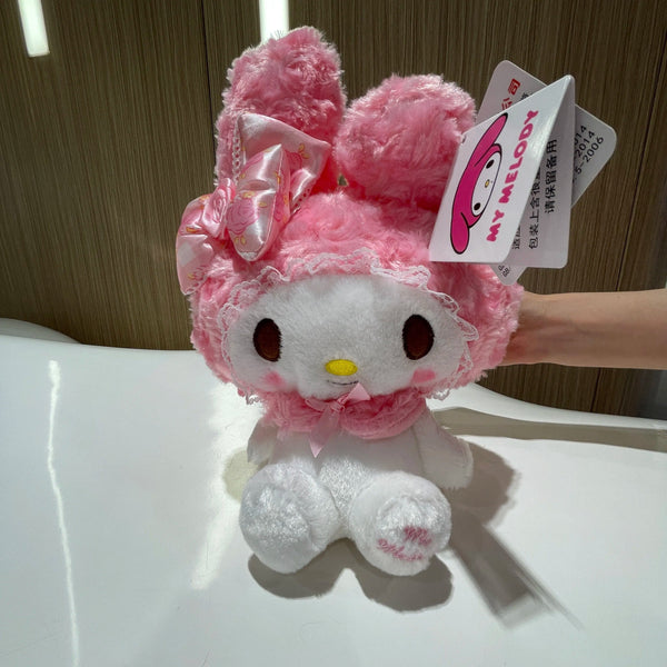 Planet Gates SNO074-22cm 22-30cm Genuine Sanrio Hello Kitty Kawaii Rose My Melody Anime Stuffed Animals Plush Doll Companion Toy Children Birthday Gift