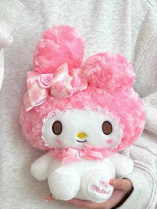 Planet Gates SNO074-22cm 22-30cm Genuine Sanrio Hello Kitty Kawaii Rose My Melody Anime Stuffed Animals Plush Doll Companion Toy Children Birthday Gift