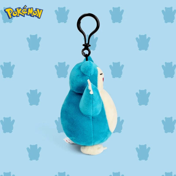 Planet Gates Snorlax 12CM Genuine Animal Pokemon Series Pikachu Snorlax Kawaii Plush Toys Cute Pendant Keyring Keychain Birthday Party Gifts For Kid Boy