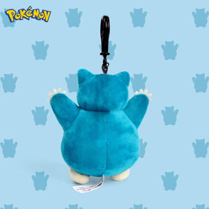Planet Gates Snorlax 12CM Genuine Animal Pokemon Series Pikachu Snorlax Kawaii Plush Toys Cute Pendant Keyring Keychain Birthday Party Gifts For Kid Boy