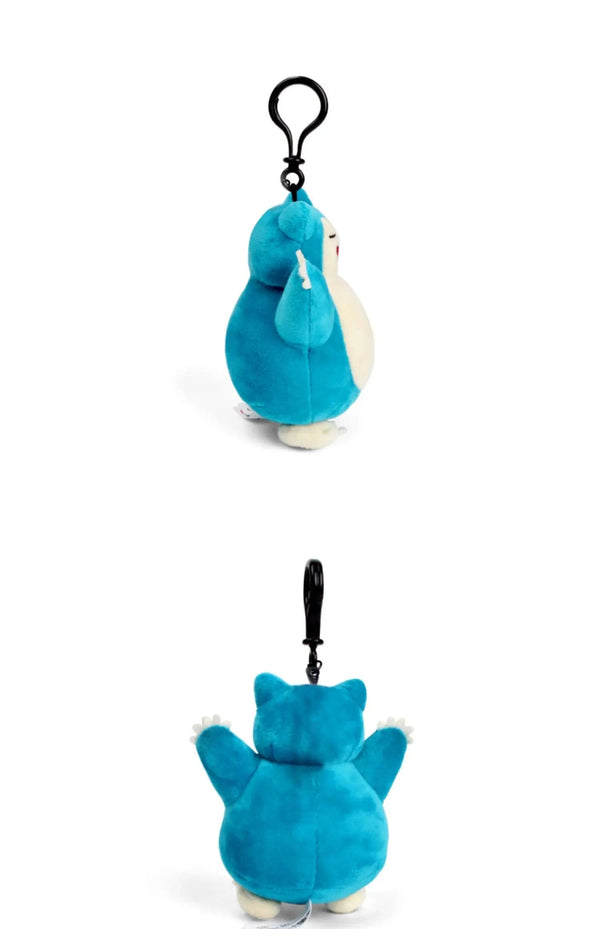 Planet Gates Snorlax 12CM Genuine Animal Pokemon Series Pikachu Snorlax Kawaii Plush Toys Cute Pendant Keyring Keychain Birthday Party Gifts For Kid Boy