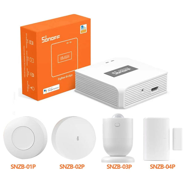 Planet Gates SNZB-02D / CHINA SONOFF Zigbee Bridge /Wireless Switch / Temperature Humidit/ Motion Sensor /Wireless Door Window Sensor/ZBMINIL2 Automation Kits