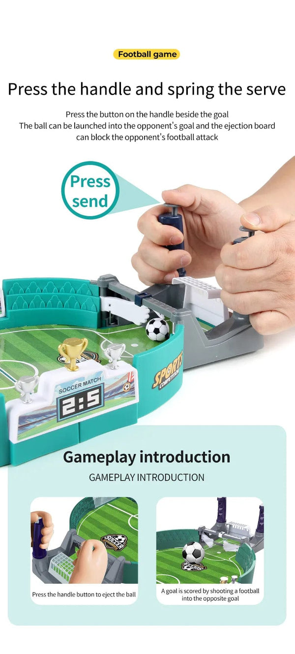 Planet Gates Soccer Table Football Board Game Match Toys For Family Party Game Tabletop Play Ball Soccer Toys Parent-child Interactive Soccer
