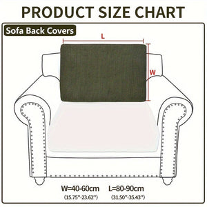 Planet Gates Sofa Back / Green 1pc Waterproof Elastic Four Seasons Universal Stretch Sofa Cover, Simple Modern Style Non-slip Sofa Slipcover, Living Room Sofa Protector Couch Cover Suitable For Office Home Decor