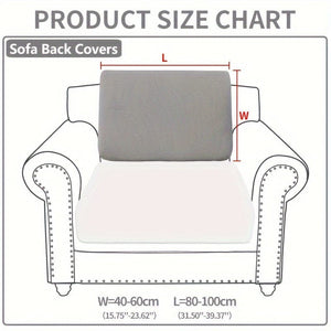 Planet Gates Sofa Back / Light Gray 1pc Waterproof Elastic Four Seasons Universal Stretch Sofa Cover, Simple Modern Style Non-slip Sofa Slipcover, Living Room Sofa Protector Couch Cover Suitable For Office Home Decor