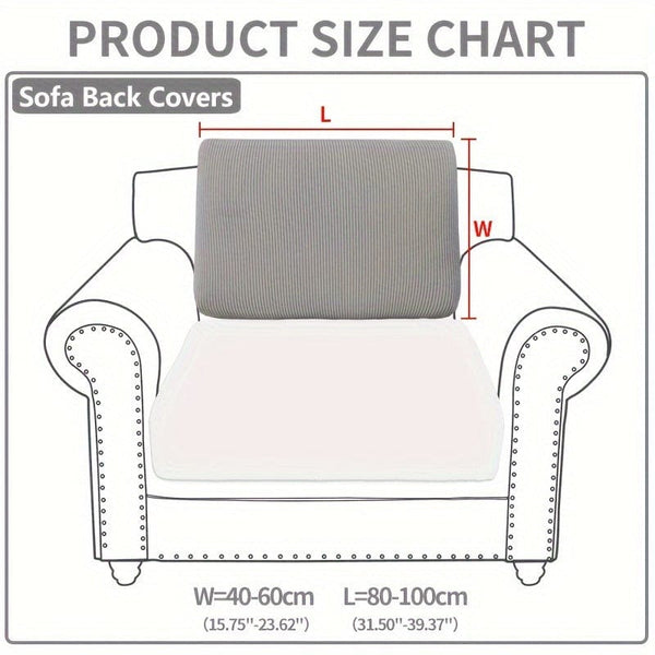 Planet Gates Sofa Back / Light Gray 1pc Waterproof Elastic Four Seasons Universal Stretch Sofa Cover, Simple Modern Style Non-slip Sofa Slipcover, Living Room Sofa Protector Couch Cover Suitable For Office Home Decor