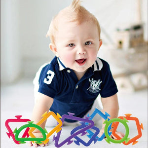 Planet Gates Soft Building Blocks Suction Cup Toys DIY Puzzle Sticky Game Children Bath Toys Montessori Sensory Stress Release Toy for Autism