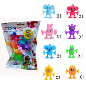 Planet Gates Soft Building Blocks Suction Cup Toys DIY Puzzle Sticky Game Children Bath Toys Montessori Sensory Stress Release Toy for Autism