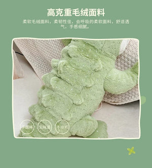 Planet Gates Soft Crocodile Plush Toy Fluffy Full Stuffed Animal Pillow Doll Jungle Green Giant Alligator Sofa Cushion Kids Birthday Gift