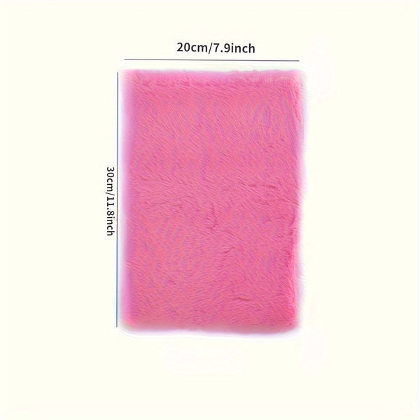 Planet Gates Soft Furry Plush Polyester Armrest Box Pad Cover, Center Console Box Armrest Pad Cushion Universal Women Car Accessories