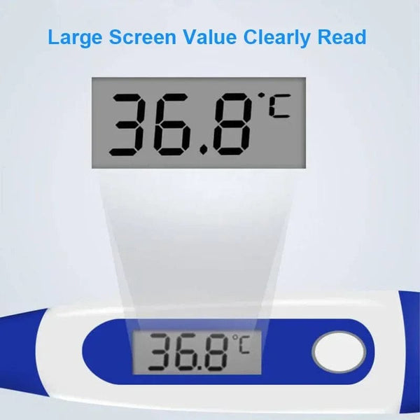 Planet Gates Soft Head Household Adults Children Thermometers for Fever Thermometer Electronic Soft Head Digital Oral Armpit Temperature Measurement