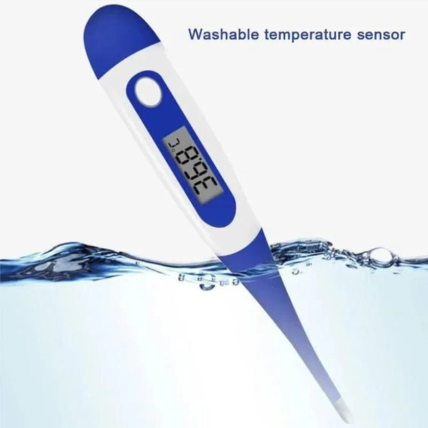 Planet Gates Soft Head Household Adults Children Thermometers for Fever Thermometer Electronic Soft Head Digital Oral Armpit Temperature Measurement