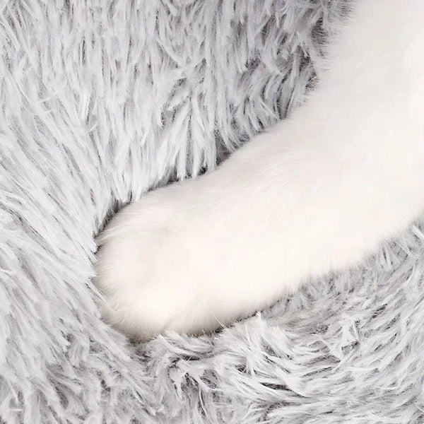 Planet Gates Soft Plush Round Cat Bed Mat for Small Dogs Cats Cozy Fleece Pet Sleeping Mat Kitten Puppy Nest Warm Pet Cushion Cat Accessories