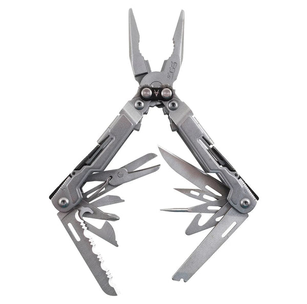 Planet Gates SOG 18 in 1 PowerPint Multi-Tool Pliers Mini EDC Fishing Folding Hand Tools Outdoor Survival Camping Equipments- PP1001/1002-CP