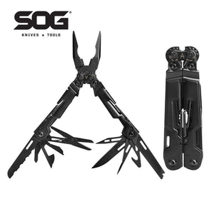 Planet Gates SOG 18 in 1 PowerPint Multi-Tool Pliers Mini Folding Hand Tools Portable EDC Outdoor Survival Camping Equipments PP1001/1002-CP