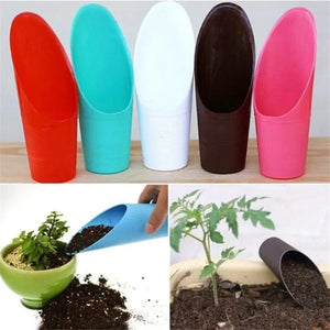 Planet Gates Soil Plastic Spade Shovel Cup Succulent DIY Bonsai Plant Helper Garden Tool Shovel For Digging Soil Equipamento De Sobrevivência