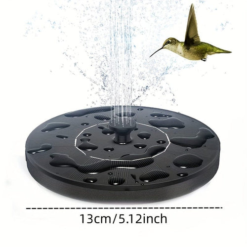 Planet Gates Solar Fountain 1pc Solar Fountain Pump For Bird Bath, 2023 Upgraded Solar Powered Fountain Pump, Solar Bird Bath Fountain With Free Standing Floating Birdbath Water Pumps For Garden, Patio, Pond And Pool