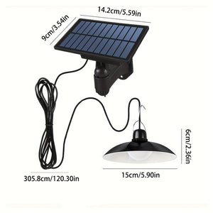 Planet Gates Solar Remote Control Lights, Solar Powered Indoor & Outdoor Pendant Lights With 3 Color, Waterproof Auto On/Off Solar Light For Room Patio Yard Garden