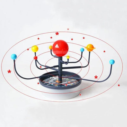 Planet Gates Solar System Solar System Planetarium Model Kit Astronomy Science Toys For Children Assembling Geography Teaching Supplies Educational Toys