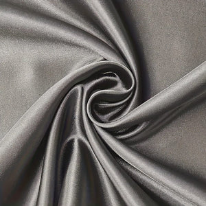 Planet Gates Soot Brown / Standard (20"x26") 2pcs Satin Pillowcase, Soft And Smooth Texture, Satin Solid Color Envelope Pillowcases, Reduce Hair Breakage Prevent Wrinkles