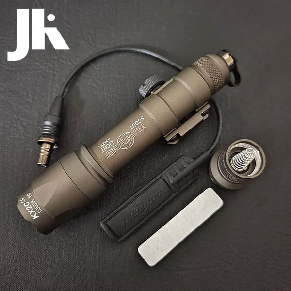 Planet Gates Sotac Surefir Airsoft M600 M300 M640DF M640V M340V M340C Tactical Flashlight M640 M340 Weapon Scout Light 20MM Picatinny Rail