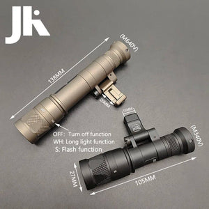 Planet Gates Sotac Surefir Airsoft M600 M300 M640DF M640V M340V M340C Tactical Flashlight M640 M340 Weapon Scout Light 20MM Picatinny Rail