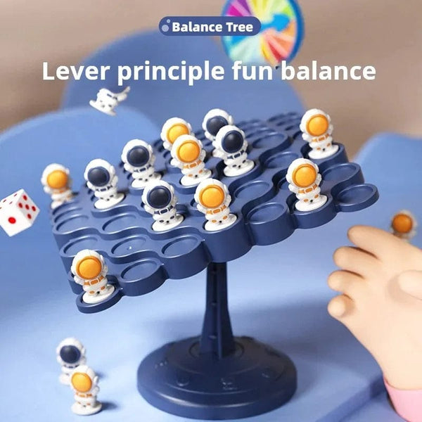 Planet Gates Spaceman Balance Tree Toy Children's Educational Montessori Math Toys Balancing Board Parent-Child Interaction Table Games
