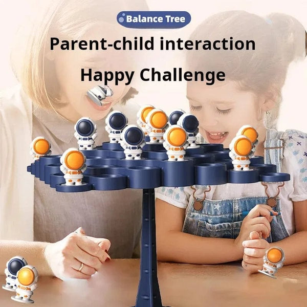 Planet Gates Spaceman Balance Tree Toy Children's Educational Montessori Math Toys Balancing Board Parent-Child Interaction Table Games