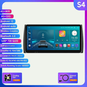 Planet Gates spain / 10.33inch S4 8GB 128GB Android 12 Car Multimedia Player 9 Inch Navigation For BMW E39 E53 M5 1995-2003 Radio Stereo BT GPS Wifi DSP SWC AM FM