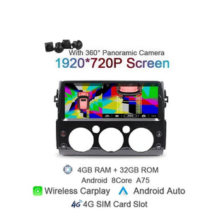 Planet Gates spain / 4 32G 360 CAM LTE BK Carplay 1920*720 IPS 2 din Android 14 Car Radio For Toyota FJ Cruiser 2007 2008-2017 Auto GPS Navigation Stereo 8+128G Bluetooth