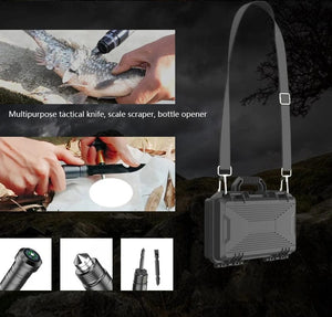 Planet Gates spain / SD-14-95 Outdoor Camping Shovel with Axe Multifunction Survival Tool Compass Aluminum Alloy Folding Spade Knife Snow Shovel Shoulder