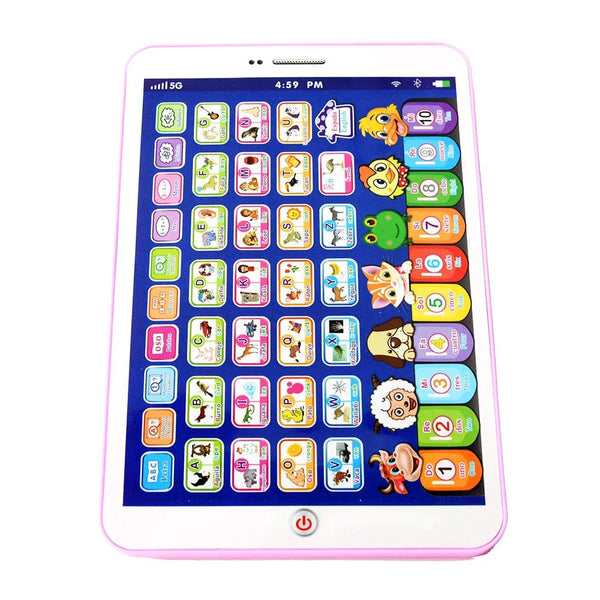 Planet Gates Spanish and English Spanish Alphabet Child Tablet Point Read Touch Enable Laptop Compluter Educational Toys Play Mobel Details for Children's Gifts