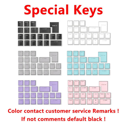 Planet Gates Special Keys 104 Keys PBT Pudding Keycap Two-color Injection OEM Profile DIY Keycaps for Gateron Cherry MX Switch Gaming Mechanical Keyboard