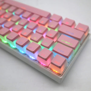 Planet Gates Special Keys 104 Keys PBT Pudding Keycap Two-color Injection OEM Profile DIY Keycaps for Gateron Cherry MX Switch Gaming Mechanical Keyboard
