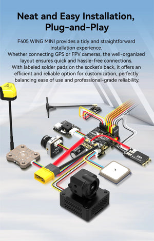 Planet Gates SpeedyBee F405 WING MINI Fixed Wing Flight Controller