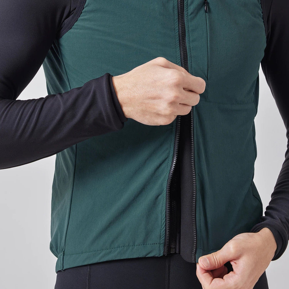 Planet Gates SPEXCEL 22 All New Explore Winter Windproof And Thermal inner Cycling Vest  2 layer Cycling wear With Chest pocket