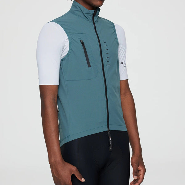 Planet Gates SPEXCEL All Season Classic Lightweight Windproof Vest Cycling Best Men's  Wind Gilet New Stretch fabric With Two Way Zipper