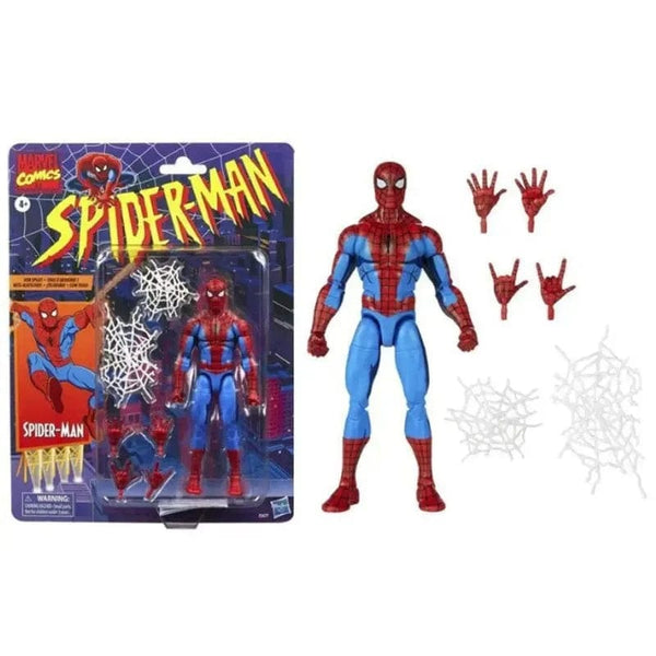 Planet Gates Spider Man D Hasbro Spider Man 2099 Miguel O Hara legends Venom Deadpool Action Figure Toys Change Face Statue Model Doll kids for Toy Gift