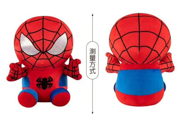Planet Gates Spider Man Plush Dolls Toys 25CM Marvel Figure Model Plushies Stuffed Doll Home Room Decor Peluche Pillow Birthday Gifts