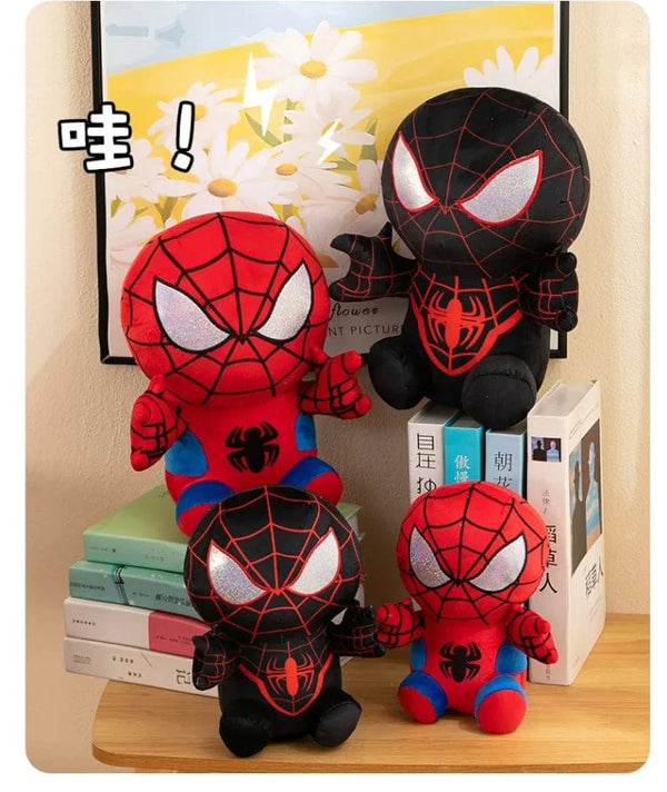 Planet Gates Spider Man Plush Dolls Toys 25CM Marvel Figure Model Plushies Stuffed Doll Home Room Decor Peluche Pillow Birthday Gifts