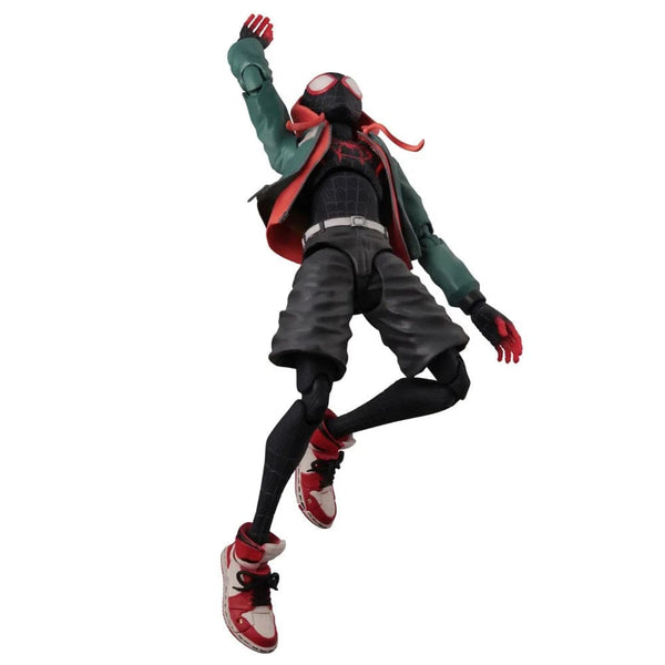 Planet Gates Spider Verse Miles Morales Action Figure Spider-Man：Into the Spider-Verse Spiderman Figurine Toys Kid's collection Gift