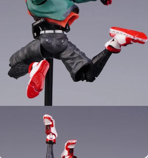 Planet Gates Spider Verse Miles Morales Action Figure Spider-Man：Into the Spider-Verse Spiderman Figurine Toys Kid's collection Gift