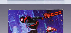 Planet Gates Spider Verse Miles Morales Action Figure Spider-Man：Into the Spider-Verse Spiderman Figurine Toys Kid's collection Gift