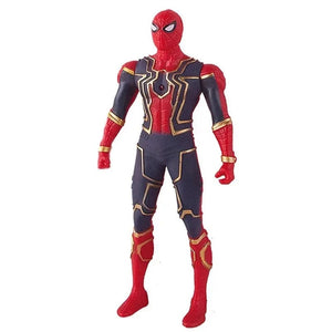 Planet Gates SpiderMan bagged 17 Cm Children Toys Marvel Anime Figures Spiderman Hulk Action Figure Iron Man Cartoon Kids Toy Christmas Gift Glow Doll Hobbies